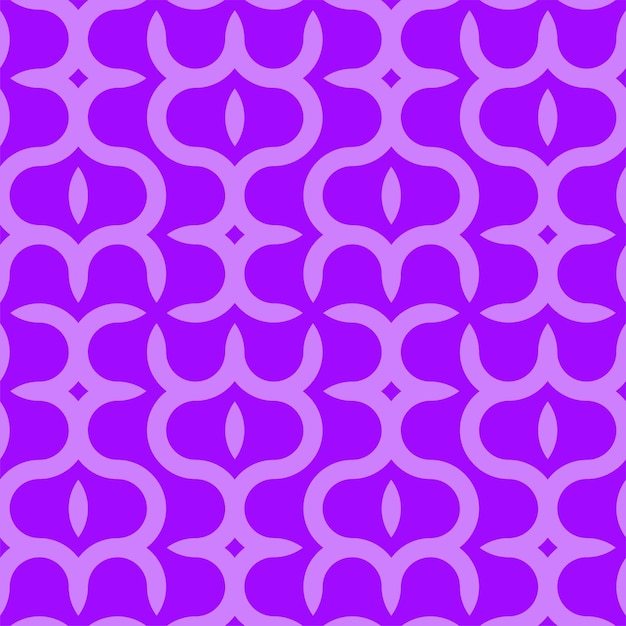 Elegante patrón geométrico sin costuras Diseño gráfico brillante Resumen interminable fondo púrpura