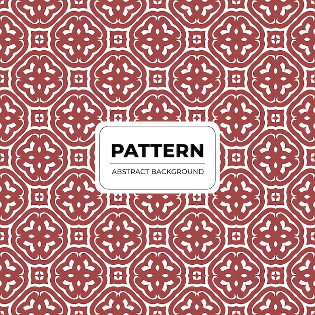 Elegante patrón geométrico sin costuras marrón y blanco diseño de fondo abstracto para papel tapiz textil