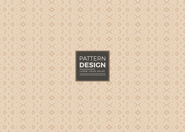 Elegante patrón geométrico que se repite con sutiles tonos beige y bronceado