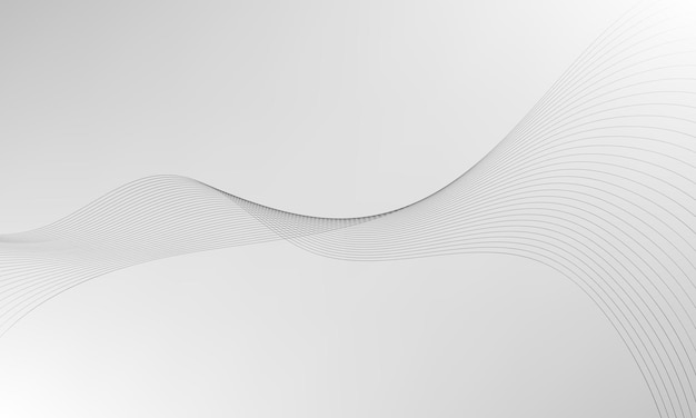 elegante patrón de onda dinámica en blanco y negro fondo abstracto