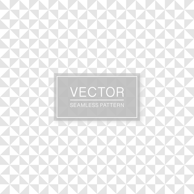 Vector elegante patrón textil sin costuras diseño geométrico repetible textura de tela blanca y gris