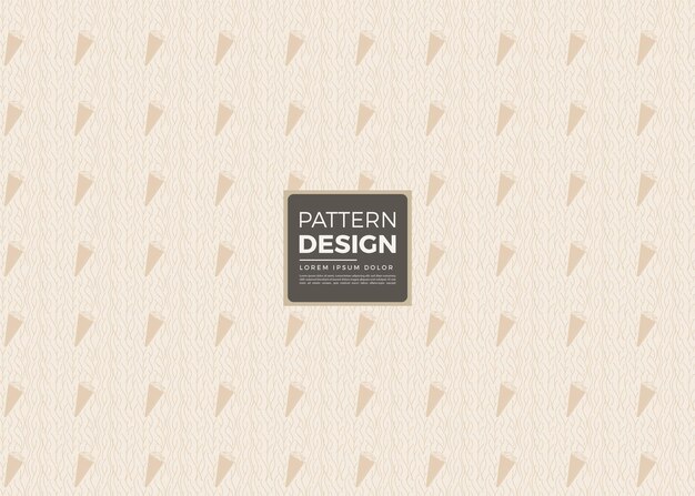 Elegante patrón de triángulo geométrico minimalista para la presentación