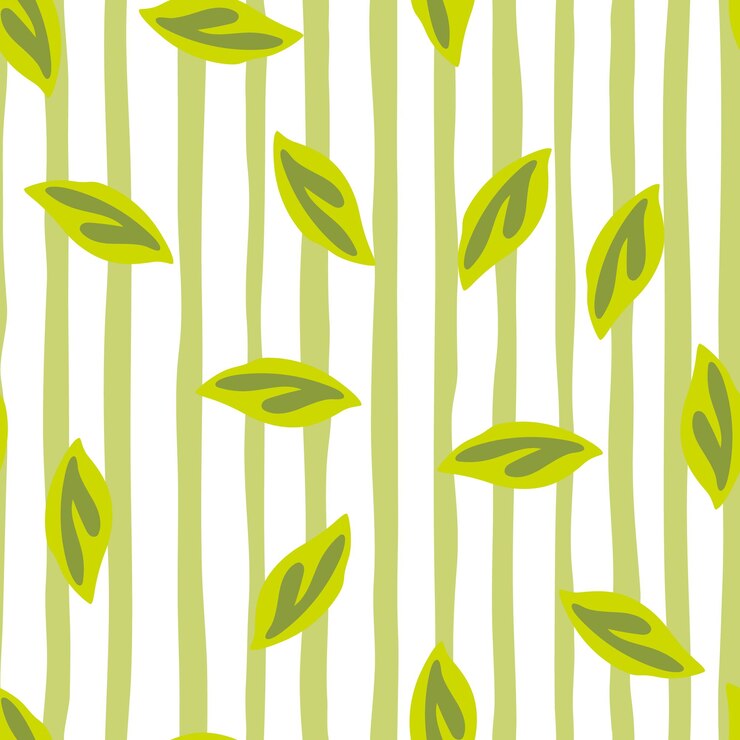 Elegante patrón vectorial con follaje verde ideal para textiles de verano papeles pintados y papeles de envoltura que mezclan arte y naturaleza