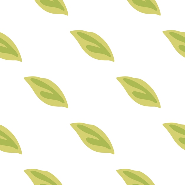 Elegante patrón vectorial con follaje verde ideal para textiles de verano papeles pintados y papeles de envoltura que mezclan arte y naturaleza