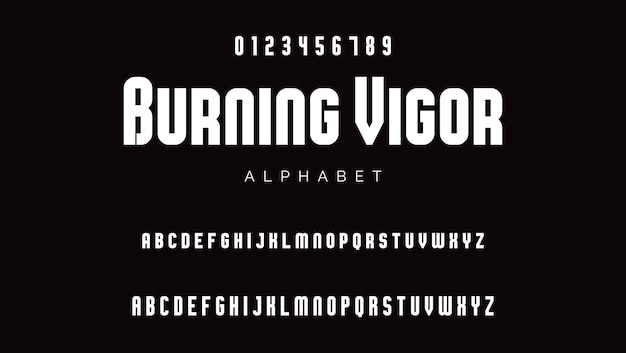 elegante plantilla de letras del alfabeto letras clásicas diseño de moda minimalista