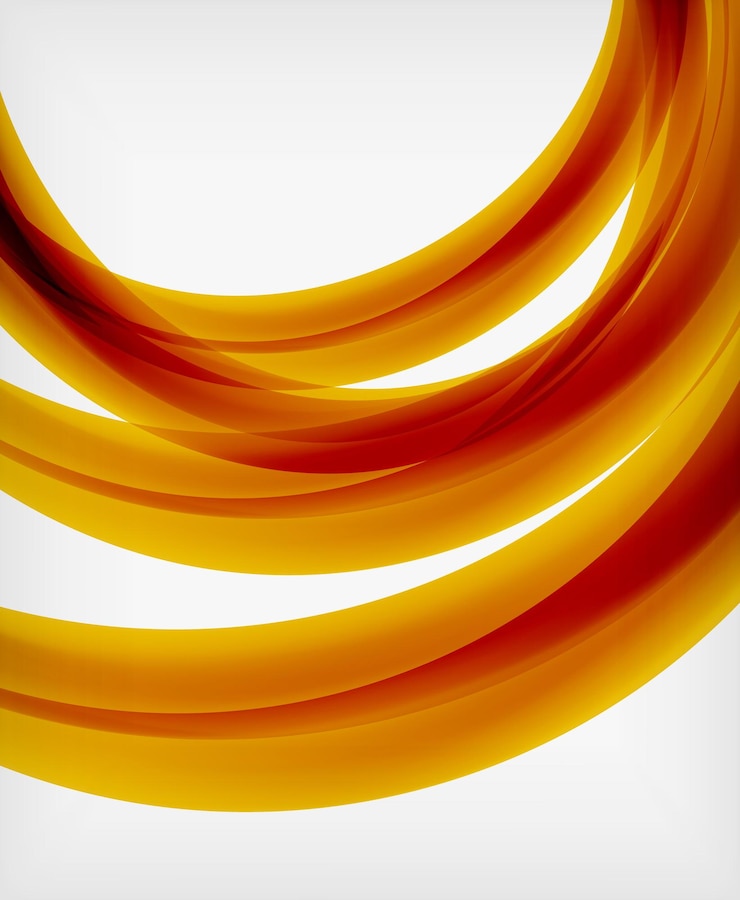 Vector elegante plantilla de negocio moderno en forma de remolino