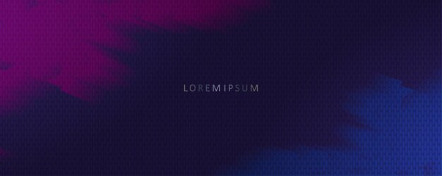 Elegante textura oscura de diseño abstracto, degradado volumétrico de tono azul y morado.