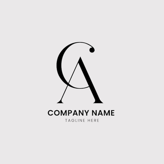 Elegantes letras del alfabeto fuente clásica moderna letras serif moda minimalista