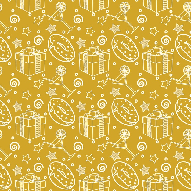 Elegantes líneas curvas abstractas geométricas diseño gráfico papel tapiz Conjunto de patrones de fondo vector gratuito
