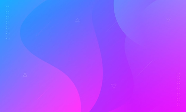 Las elegantes ondas de gradiente adornan la pantalla infundiendo a las experiencias digitales una sensación de tranquilidad
