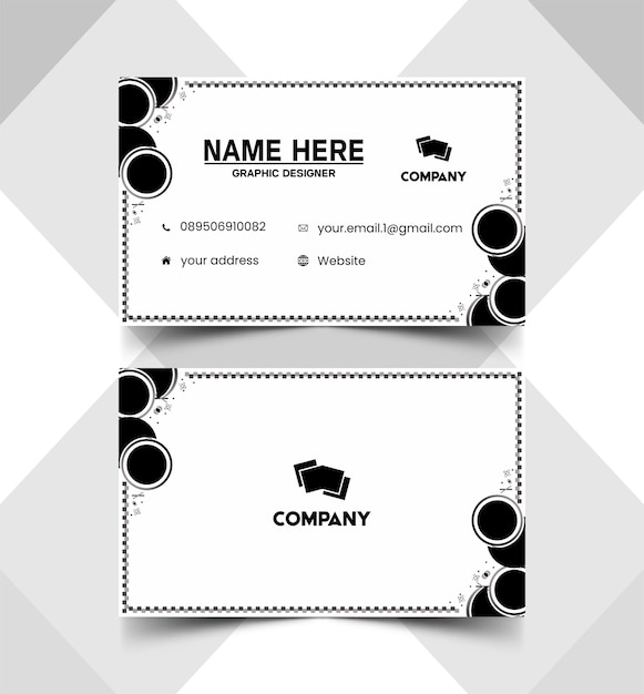 Elegantes plantillas de tarjetas de presentación y tarjetas de identificación 730