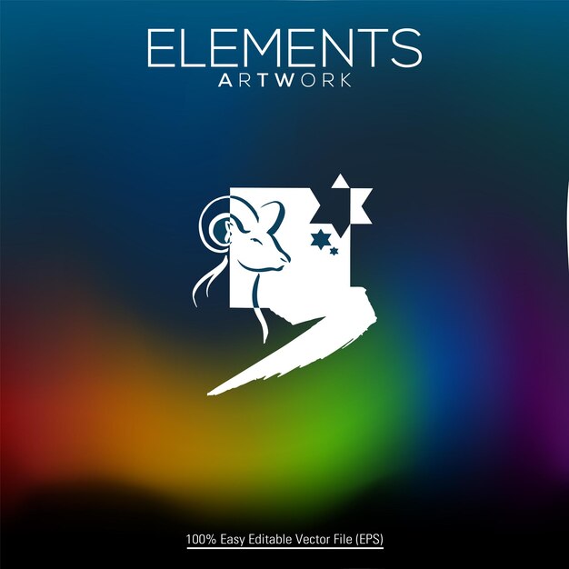 Element Artwork Diferentes diseños para vectores con múltiples tonos y formas