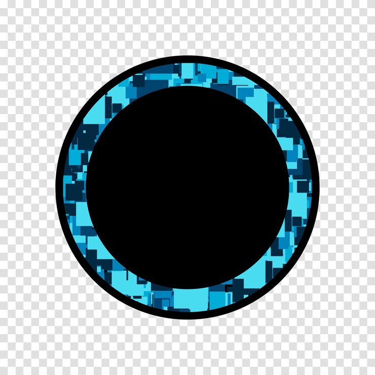 Vector elemento circular en un estilo hud futurista elemento vectorial hud ui fi sci gu interfaz de usuario futurista de ciencia ficción fondo abstracto de tecnología hud ilustración vectorial