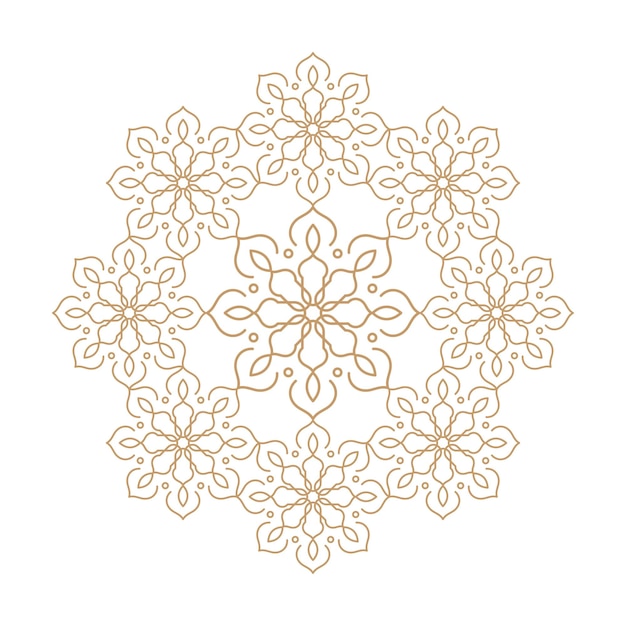 Elemento de la Colección de Diseño del Mandala Islámico