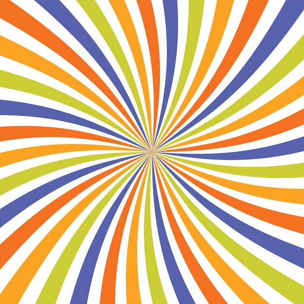 ELEMENTO de los colores de los vectores en espiral