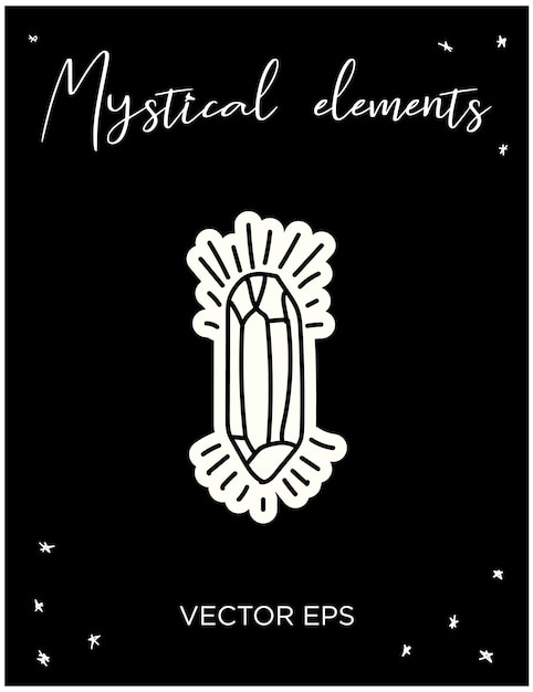 Elemento de cristal místico