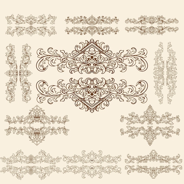 Elemento de decoración diseño de adornos de bodas