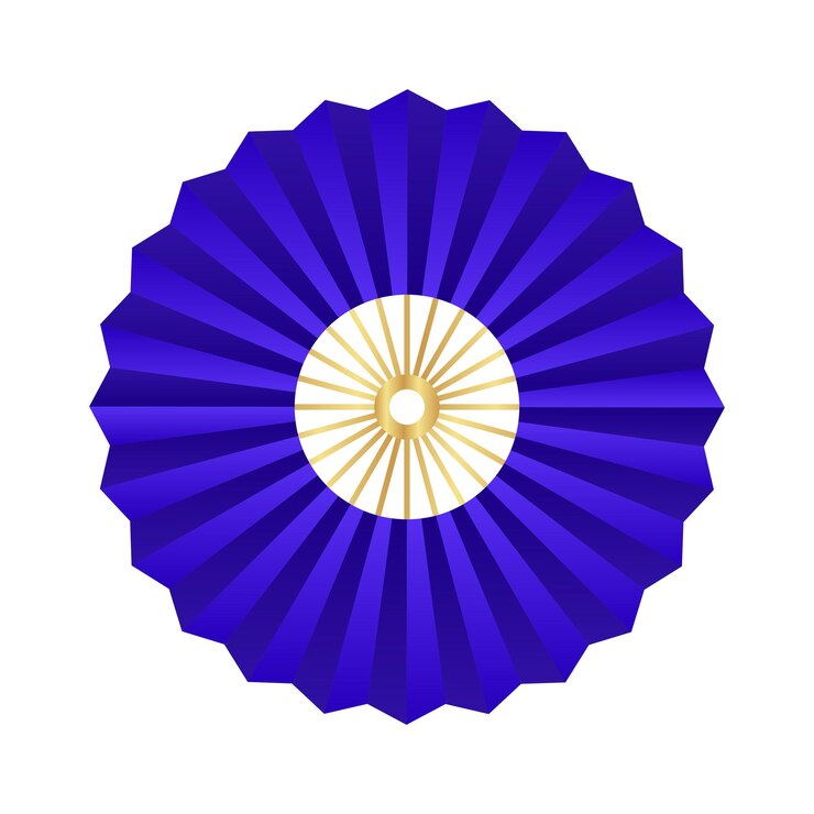 Vector elemento de decoración de ventilador asiático vectorial chino para ornamento de año nuevo chino