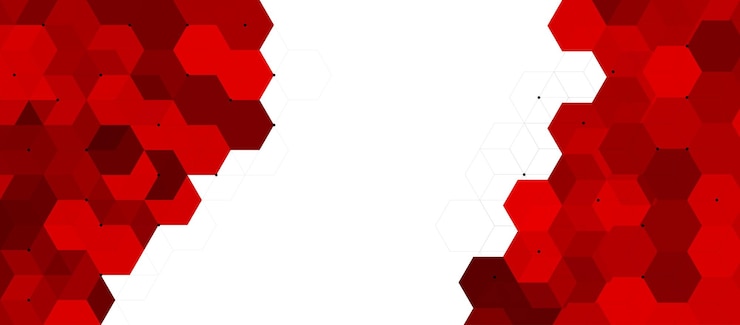 Vector elemento de diseño abstracto con forma de hexágonos