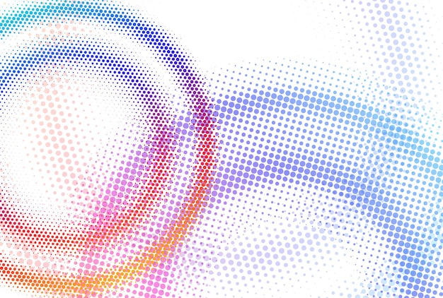 Elemento de diseño de arco iris en espiral abstracto sobre fondo blanco de líneas torcidas Ilustración vectorial eps 10 Ondas coloridas con líneas creadas usando Plantillas de herramientas de mezcla para presentaciones multipropósito