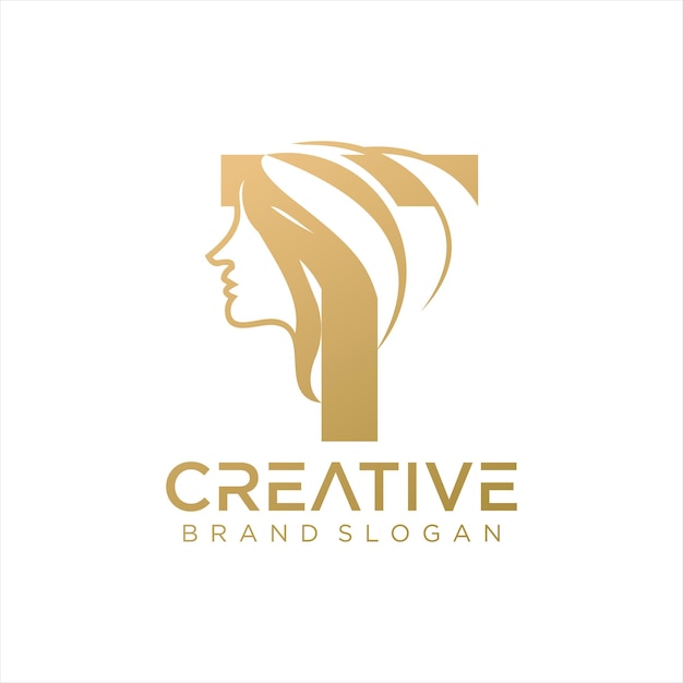 elemento de diseño de belleza del logotipo icono con fuente concepto moderno creativo