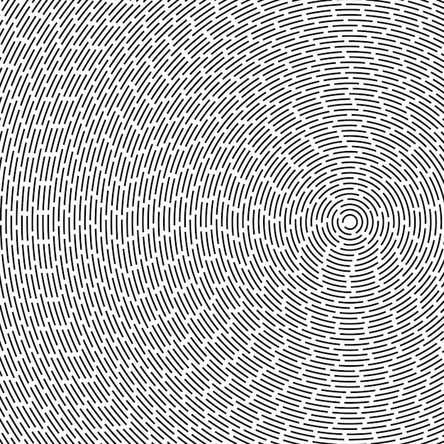 Elemento de diseño circular abstracto sobre fondo blanco08