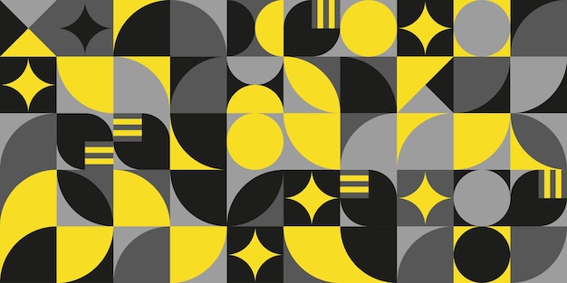 Elemento de diseño geométrico gráfico de medio tono formas coloridas líneas formas vectoriales fondo mural abstracto