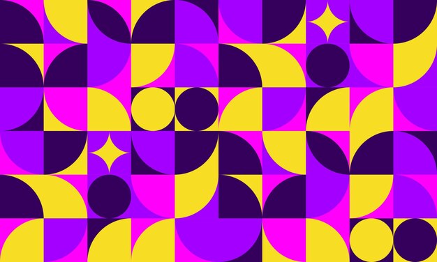 Elemento de diseño geométrico gráfico de medio tono formas coloridas líneas formas vectoriales fondo mural abstracto