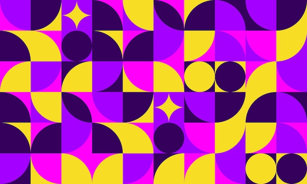 Elemento de diseño geométrico gráfico de medio tono formas coloridas líneas formas vectoriales fondo mural abstracto