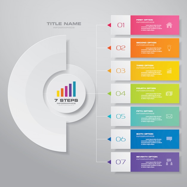 Elemento de diseño gráfico infográfico