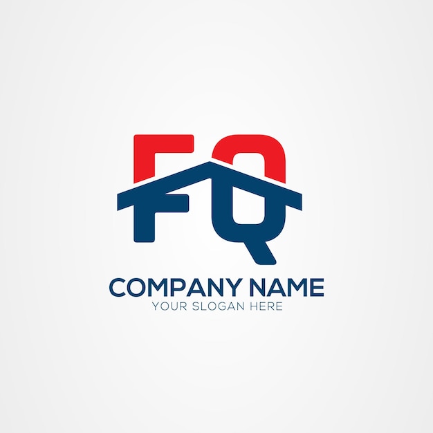 Elemento de diseño del logotipo FA o AF Creative Modern Letters