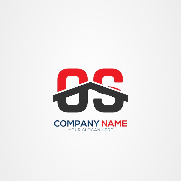 Vector elemento de diseño del logotipo oa o ao creative modern letters