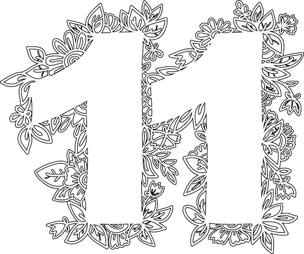 Elemento de diseño vectorial número 11