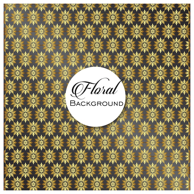 Elemento de diseño vintage en estilo oriental. Patrón transparente de vector con adornos florales. Tracería de encaje ornamental. Ilustración de oro adornado para fondo de pantalla. Decoración árabe tradicional sobre fondo claro.