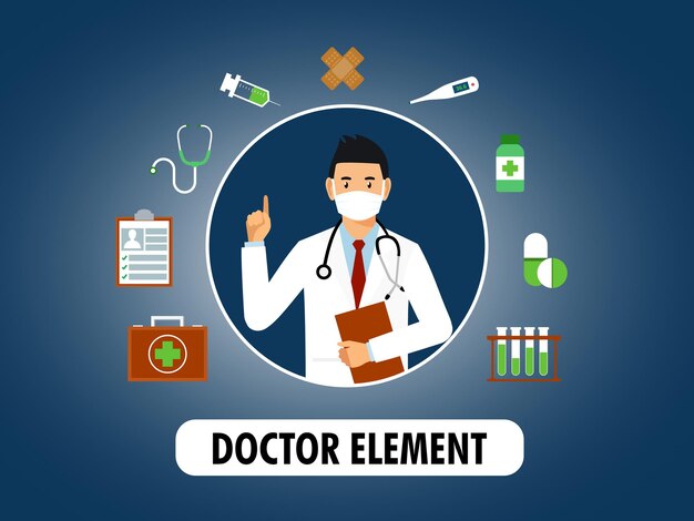 Vector elemento del doctor