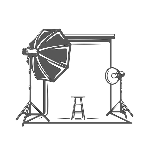 Elemento de estudio fotográfico aislado sobre fondo blanco.