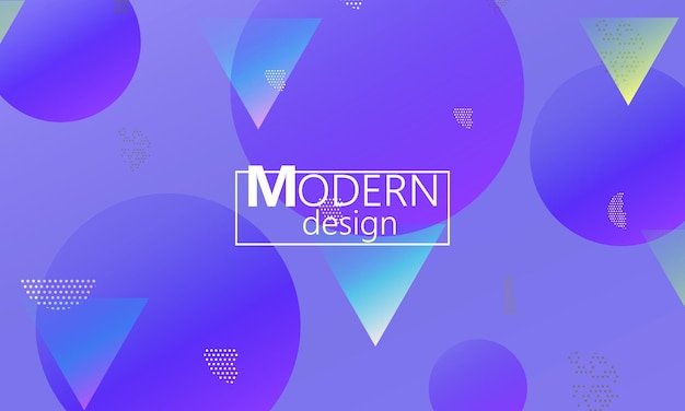 Elemento de fondos de diseño. Papel tapiz de colores creativos. Cartel degradado de moda. Diseño de portada abstracta mínima. Ilustración vectorial.