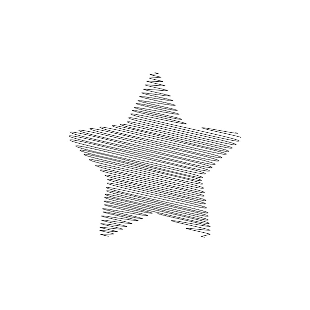 Elemento gráfico aislado en forma de estrella para la medalla de Navidad