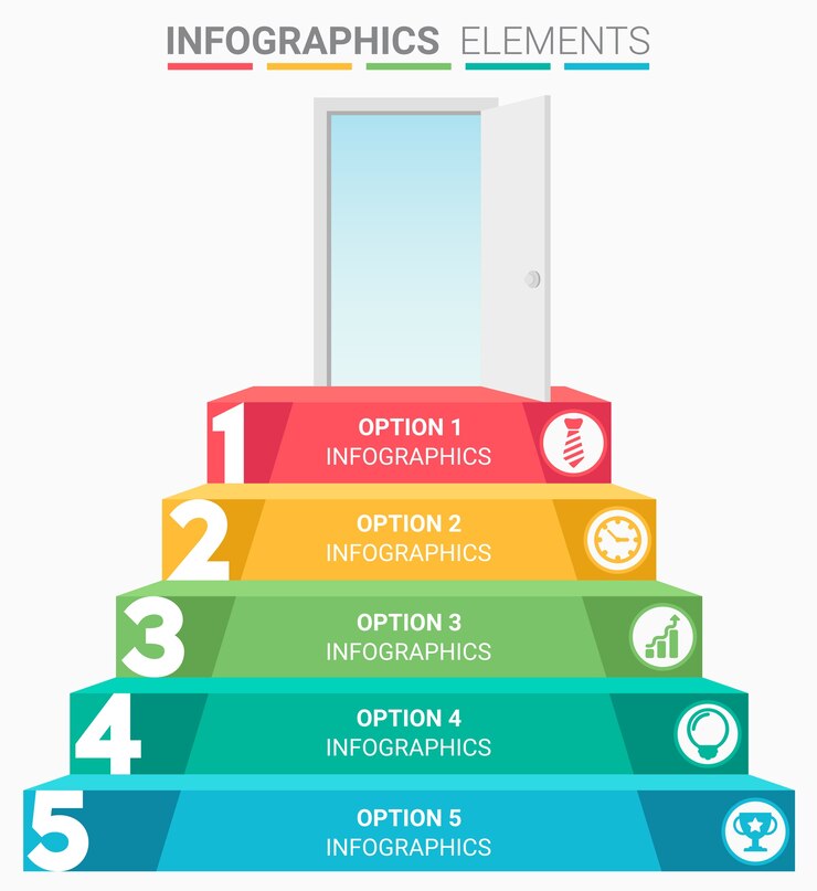 Vector elemento infografía