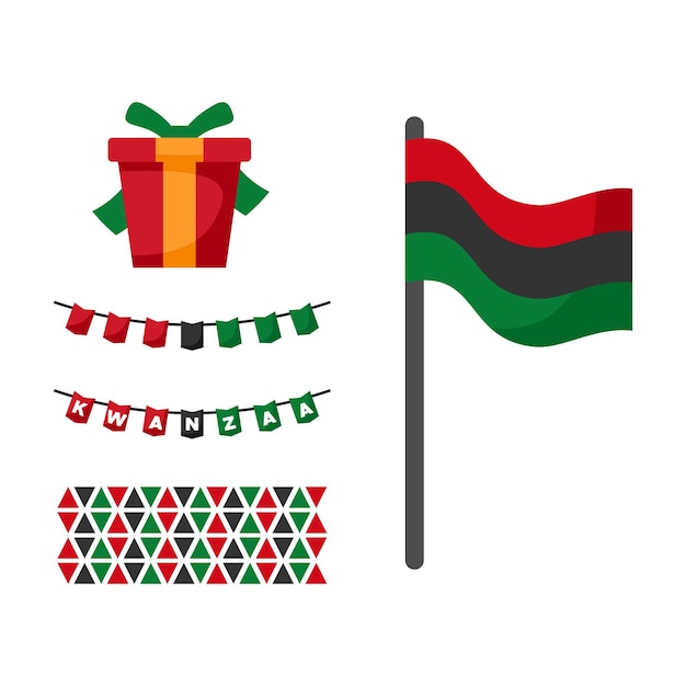 Elemento Kwanzaa para celebrar el momento