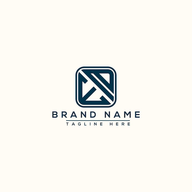 Elemento de marca de gráfico vectorial de plantilla de diseño de logotipo EE