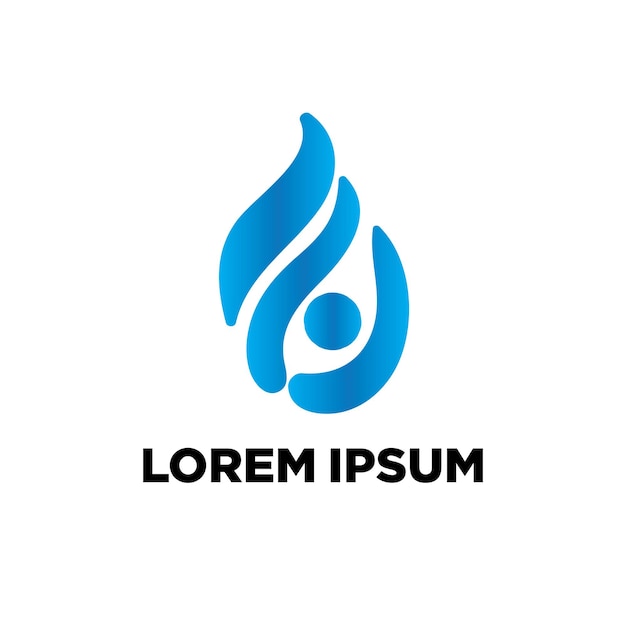 elemento de la naturaleza logotipo símbolo y signo