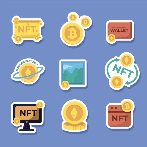 Elemento no adhesivo del conjunto de tokens fungible