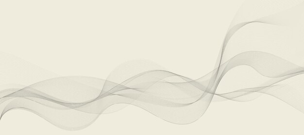 Elemento de onda abstracto para el diseño Ecualizador de pista de frecuencia digital Fondo de arte de línea estilizada