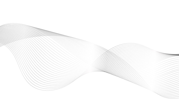 Elemento de onda abstracto para el diseño. Ecualizador de pista de frecuencia de línea digital.