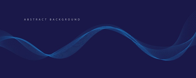 Elemento de onda abstracto para el diseño Equalizador de pista de frecuencia digital Fondo de arte de línea estilizado