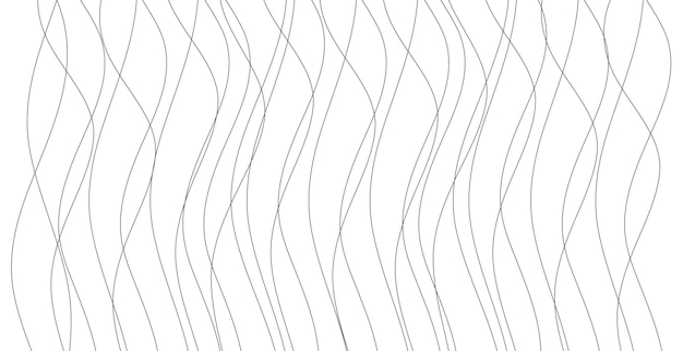 Elemento de onda abstracto para el diseño Fondo de arte de línea
