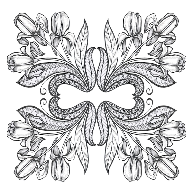 Elemento de patrón de iris