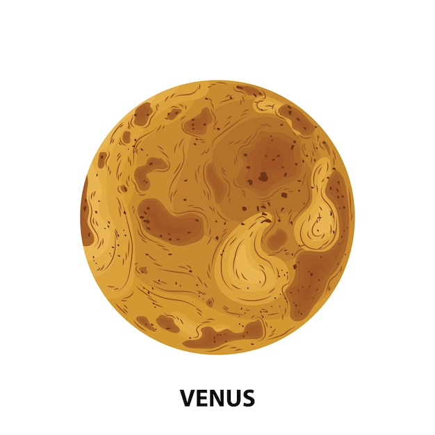 Vector elemento planeta galaxia tierra luna sol plano vector estrella dibujos animados universo espacio zodíaco ciencia cósmico