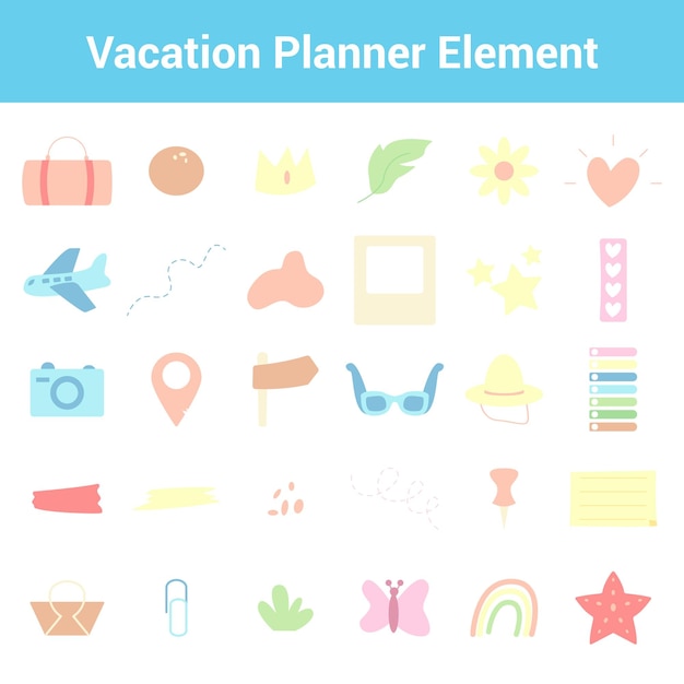 Elemento de planificación de vacaciones